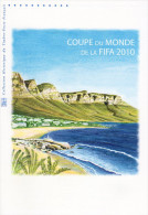 " COUPE DU MONDE DE FOOTBALL EN AFRIQUE DU SUD " Sur Doc Officiel 1°Jour De 2010 De 4 Pages. N° YT F4481. DPO - 2010 – Südafrika