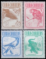 2005	Cuba	4688-4691	Birds	4,90 € - Perroquets & Tropicaux