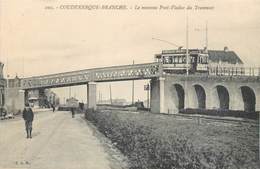 CPA 59 Nord Coudekerque Branche Le Nouveau Pont Viaduc Du Tramway - Non Voyagée - Coudekerque Branche