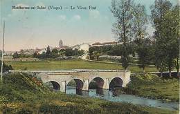 - Vosges -ref-B145- Monthureux Sur Saône - Le Vieux Pont -  Carte Colorisée Bon état - - Monthureux Sur Saone