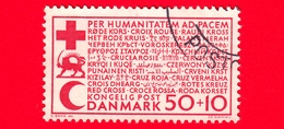 DANIMARCA - Danmark - Usato - 1966 - Fondo Per La Croce Rossa Danese - Denominazioni - 50+10 - Used Stamps