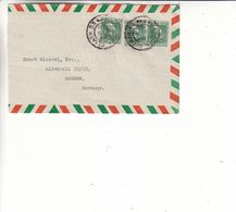 Irlande - Lettre De 1950 - Oblit Cliath 53 - Exp Vers Bremen - Emeur - Storia Postale