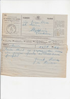 3  X Telegram - Télégramme Vanuit Lanklaar - Stokkem - Bree - Priesterwijding - Telegrammi