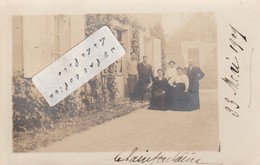 CLAIREFONTAINE  - Un Groupe Posant En 1909       ( Carte Photo ) - Sonstige & Ohne Zuordnung