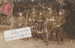 Camp De La Braconne - Militaires ( Carte Photo ) - Autres & Non Classés