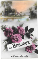 COURCEBOEUFS (72) Carte Fantaisie Bonjour - Andere & Zonder Classificatie