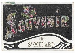 SAINT MEDARD EN JALLES (33) Carte Fantaisie Souvenir - Andere & Zonder Classificatie