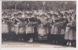 29 ELLIANT BANNALEC FOUESNANT PONT AVEN 12 Juillet 1925 Fêtes Des Reines Bretonnes - Elliant