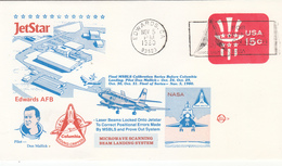 USA 1980 Final MSBLS Calibration Series Before Columbia Landing Commemorative Cover - Amérique Du Nord