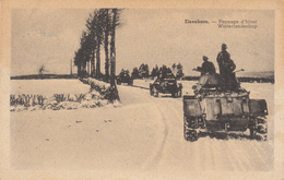 ELSENBORN  Paysage D'hiver  Blindés Armée Royale  Winterlandschap - Butgenbach - Buetgenbach