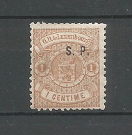 Luxembourg Luxemburg Michel / Prifix Dienstmarken Service 22 S.P. (*) / MNG 1881/82 - Officials
