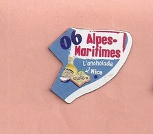 Magnets. Magnets "Le Gaulois" Départements Français. Les Alpes-Maritimes (06) (l'anchoïade) - Autres & Non Classés