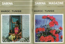 SABENA MAGAZINE - MAROC - TUNISIE - N° 97 - 1970 - Aviation