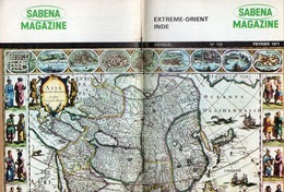 SABENA MAGAZINE - EXTREME-ORIENT INDE - N° 103 - 1971 - Aviation