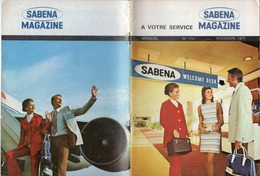 SABENA MAGAZINE - A VOTRE SERVICE - N° 110 - 1971 - Aviation