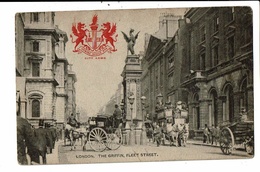 CPA-Carte Postale-Royaume Uni-London-The Griffin Fleet Street  1919-VM10107 - Autres & Non Classés