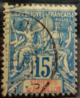 ST. PIERRE ET MIQUELON 1892 - Canceled - YT 64 - 15c - Used Stamps