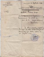 VP16.270 - MILITARIA - CLERMONT - FERRAND 1940 - Lot De Documents Concernant Le Soldat G. LAPAGE De VOINSLES - Dokumente