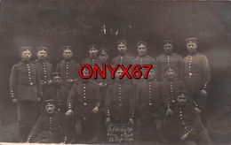 Carte Postale Photo Militaire Allemand METZ (Moselle) Groupe Soldats 23 Infanterie Regiment  4 Depot Guerre Krieg 1914 - Metz