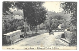 YVELINES  JOUY EN JOSAS.   Château Et Pont Sur La Bièvre - Jouy En Josas