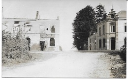 THIMISTER (4890 Les Quatre Chemins - Café Des Bons Amis FRAIKIN LOVENS - A Droite Vélo Du Photographe PHOTOCARTE - Thimister-Clermont