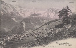 Suisse - Mürren Et Les Alpes - Panorama - 1911 - Mürren