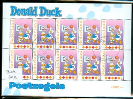 NEDERLAND * DISNEY * DONALD DUCK * BLOK * BLOC *   POSTFRIS GESTEMPELD  ( Blok 309) - Personalisierte Briefmarken