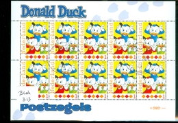 NEDERLAND * DISNEY * DONALD DUCK * BLOK * BLOC *   POSTFRIS GESTEMPELD  ( Blok 313) - Personalisierte Briefmarken