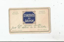 BIETTE FRERES NANTES PARIS CARTE PARFUMEE ANCIENNE LYATRIS DU JAPON - Profumeria Antica (fino Al 1960)