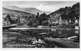 CP Allemagne Bade Wurtemberg Gernsbach Murg Mit Schloss Eberstein - Gernsbach