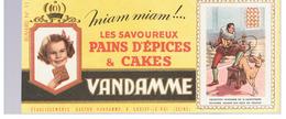 Buvard VANDAMME Buvards Images Des Rois De France N°11 Henri III - Pain D'épices