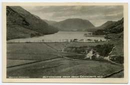 LAKE DISTRICT : BUTTERMERE FROM ABOVE GATESGARTH - Buttermere