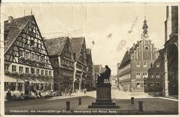 Dinkelsbühl, Die Tausendjährige Stadt. - Marktplatz Mit Hotel Rose - Ansbach