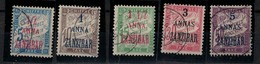 ZANZIBAR        N°  YVERT   TAXE 1/5   OBLITERE       ( Ob   5/59 ) - Used Stamps