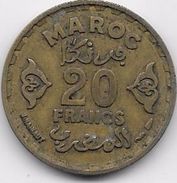 Maroc 20 Francs 1371 - Maroc