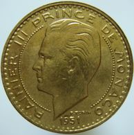 LaZooRo: Monaco 20 Francs 1951 UNC - 1949-1956 Oude Frank