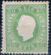 Portugal, 1870/6, # 41 Dent. 12 3/4, Tipo I, MNG - Ungebraucht
