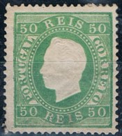 Portugal, 1870/6, # 41c Dent. 13 1/2, Tipo I, MH - Unused Stamps