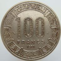 LaZooRo: Central African Republic 100 Francs 1978 XF Bokassa - República Centroafricana