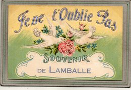 Delcampe - CPA - LAMBALLE (22) - Je Ne T'oublie Pas - Souvenir De ... De 1911 - Lamballe
