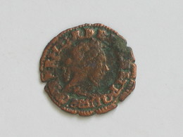 Double Tournois à Identifier  ***** EN ACHAT IMMEDIAT ***** - 1610-1643 Louis XIII Le Juste