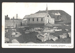 Quaregnon - Eglise Provisoire En Bois De La Nouvelle Paroisse En L'honneur De N.-D. De Lourdes - Quaregnon