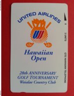 Hawaii HAW-PT-05 1993 3u 28th Hawaiian Open Golf Tournament United Airlines 1000 Ex GTE MINT (BA1219.5 - Hawaii