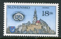 SLOVAKIA 1998 Nitra Castle Single Ex Block  MNH / **.  Michel 308 - Nuevos