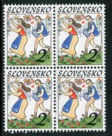 SLOVAKIA 1996 Easter Block Of 4  MNH / **.  Michel 248 - Neufs