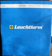 Leuchtturm - Feuilles BLANCO LB 8 (8 Bandes) (paquet De 10) - For Stockbook