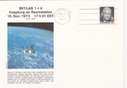 SKYLAB 1 + 4, Kopplung An Raumstation, 16. Nov. 1973 - Nordamerika