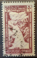 GRAND LIBAN 1945 - Canceled - YT 98 - 50P - Usados