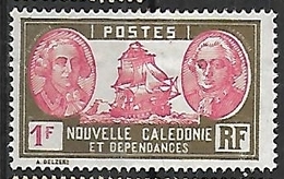 NOUVELLE-CALEDONIE N°154 NSG - Ungebraucht