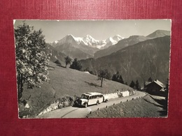 Cartolina Postauto Interlaken - Beatenberg - 1961 - Ohne Zuordnung